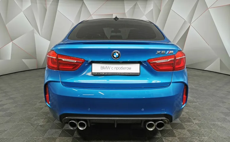 BMW X6 M 4.4 xDrive Steptronic (575 л.с.) Синий
