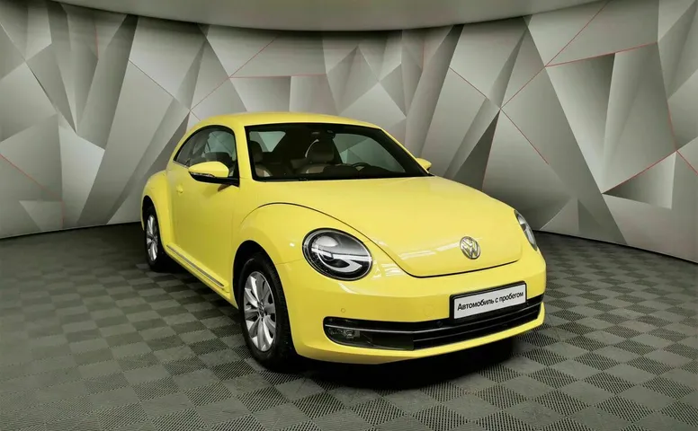 Volkswagen Beetle 1.2 TSI BlueMotion DSG (105 л.с.) Жёлтый