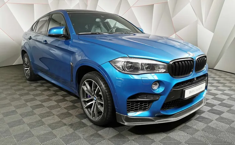 BMW X6 M 4.4 xDrive Steptronic (575 л.с.) Синий