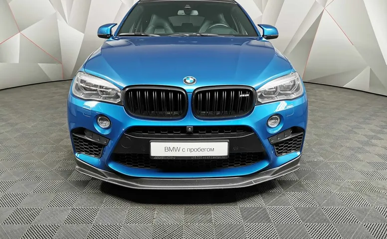 BMW X6 M 4.4 xDrive Steptronic (575 л.с.) Синий