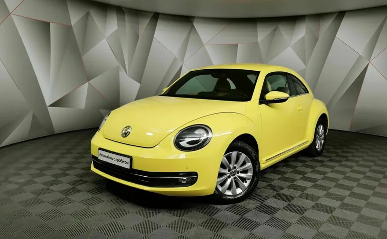 Volkswagen Beetle 1.2 TSI BlueMotion DSG (105 л.с.) Жёлтый