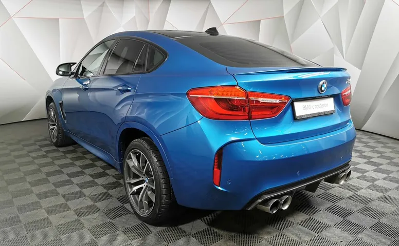 BMW X6 M 4.4 xDrive Steptronic (575 л.с.) Синий